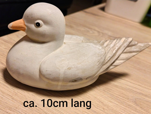 Dekofigur ente taube - dekofigur, vogel