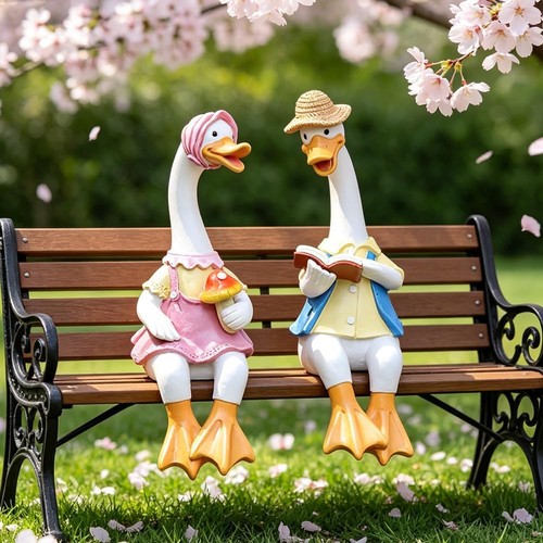 Deko ente gartenfigur - ente,