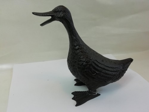 Ente gans 16cm gusseisen deko - gusseisen,