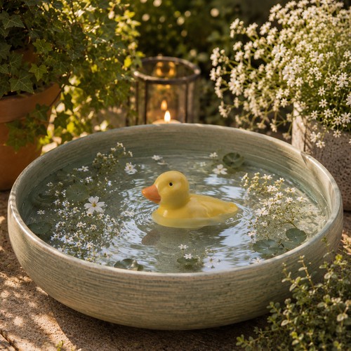 Teichdeko ente dekofigur - ente,