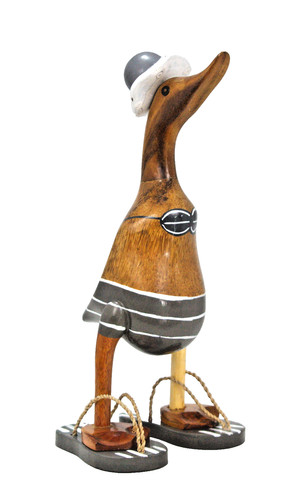 Deko ente holz - ente,