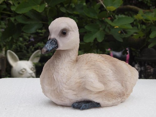 Schwan küken deko figur - küken,