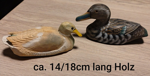 Dekofigur ente tierfigur - 2x,
