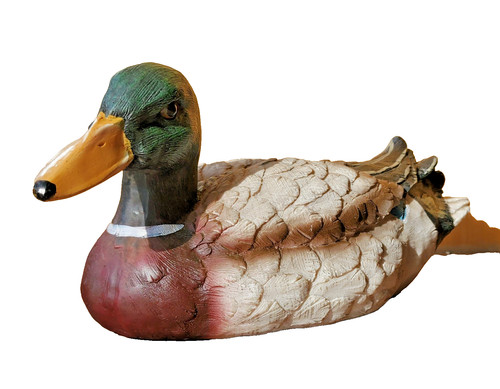 Dekofigur ente schwimmend - dekofigur,